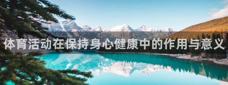 vsport体育：体育活动在保持身心健康中的作用与意义
